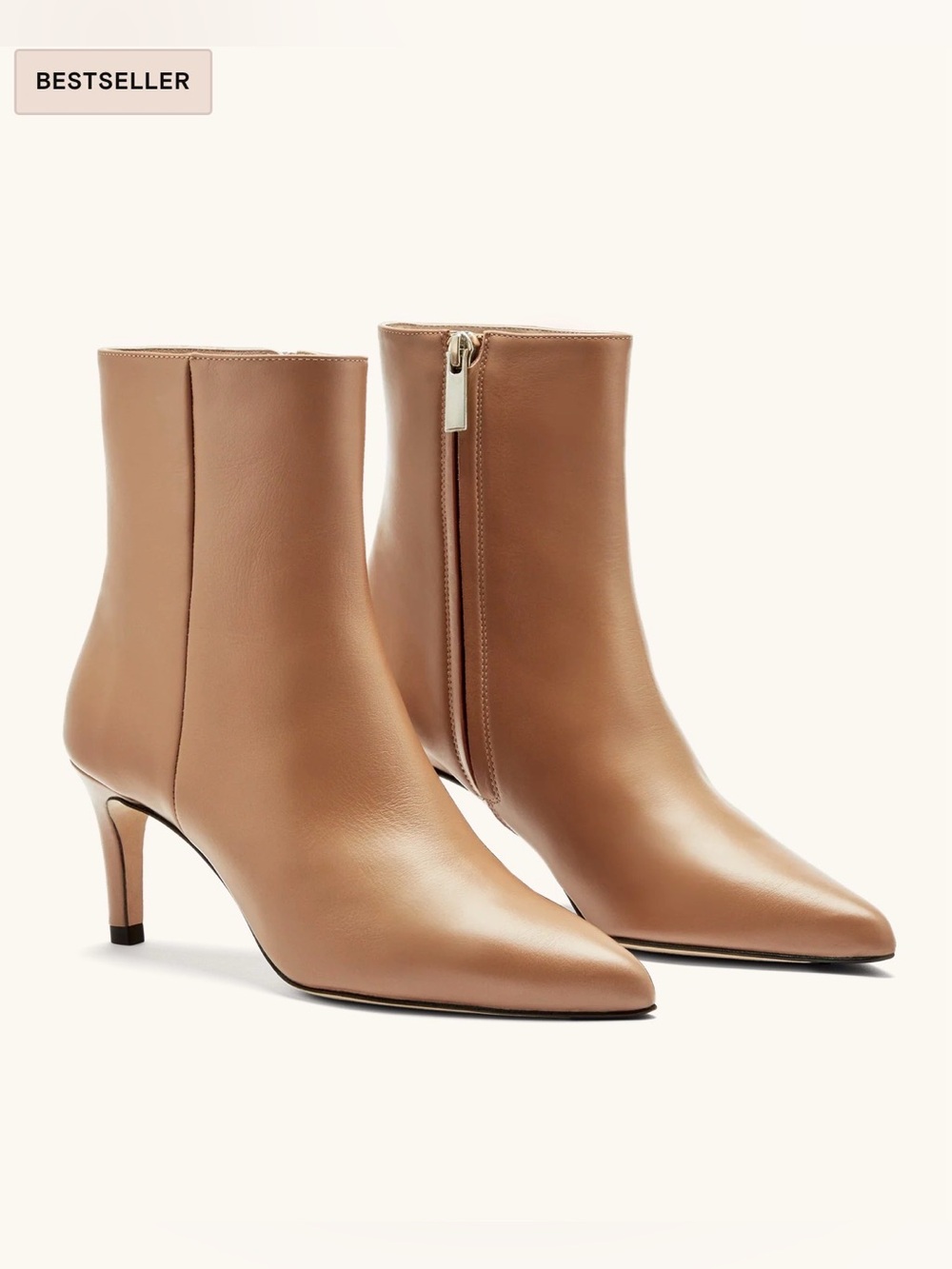 Inez Valentina Boots in Camel Calf size 9.5 M
